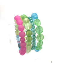 Load image into Gallery viewer, Pastel Frost Stack &amp; Stretch Bracelets Set