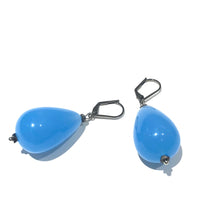 Load image into Gallery viewer, Chambray Blue Opal Nola Earrings