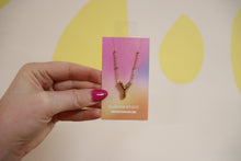 Load image into Gallery viewer, Balloon Letter Necklace-Stainless Steel