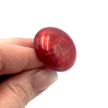 Load image into Gallery viewer, Ruby Red &amp; Gold Luster Lucite Cocktail Ring