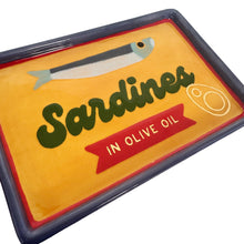Load image into Gallery viewer, "Canned" Sardine Tray in Yellow