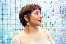 Load image into Gallery viewer, Stacked Pearl Earrings