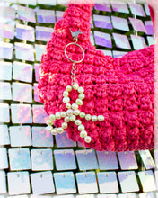 Load image into Gallery viewer, Pearl-fect Bow Bag Charm