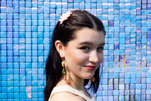 Load image into Gallery viewer, Stacked Pearl Earrings