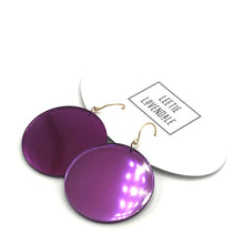 Load image into Gallery viewer, Mirror Disc Drop Earrings *DOORBUSTER!*