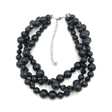 Load image into Gallery viewer, Black Shine Morgan Necklace