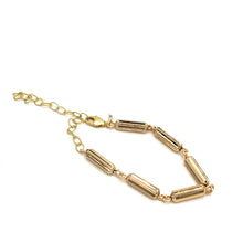 Load image into Gallery viewer, Rosy Gold Fluted Betsy Bracelet