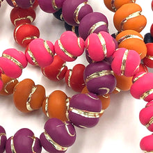Load image into Gallery viewer, Gilded Gold on Velvet Stretch Bracelet