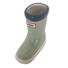 Load image into Gallery viewer, Multicolor Rainboot Vase in Sage