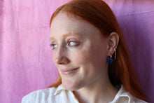 Load image into Gallery viewer, Titanium Puffy Star Earrings