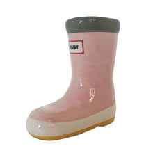 Load image into Gallery viewer, Multicolor Rainboot Vase in Pink