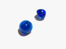 Load image into Gallery viewer, Aqua Blue Large Gumdrop Stud Earrings
