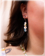 Load image into Gallery viewer, Petals and Pearls Earrings