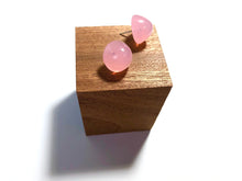 Load image into Gallery viewer, Pink Opal Large Gumdrop Stud Earrings