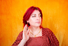 Load image into Gallery viewer, Blood Moon Earrings