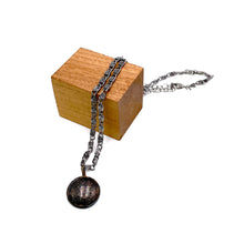 Load image into Gallery viewer, Night Sky Gun Metal Layering Necklace - Shortie