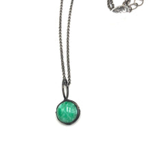 Load image into Gallery viewer, Jade Green Micro Mosaic Layering Necklace - Shortie