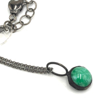 Load image into Gallery viewer, Jade Green Micro Mosaic Layering Necklace - Shortie