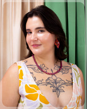 Load image into Gallery viewer, Painted Conch Shell Earrings