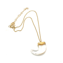 Load image into Gallery viewer, Clear &amp; Gold Fierce Necklace
