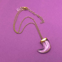 Load image into Gallery viewer, Clear &amp; Gold Fierce Necklace
