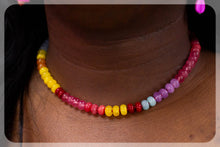 Load image into Gallery viewer, Warm Beach Sunset Beaded Choker