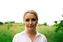 Load image into Gallery viewer, Glow-In-The-Dark Lazy Bones Earrings