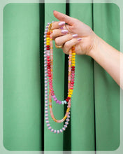 Load image into Gallery viewer, Golden Salmon Beaded Choker