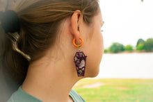 Load image into Gallery viewer, "I'm an Autumn" Titanium Hoop Earrings