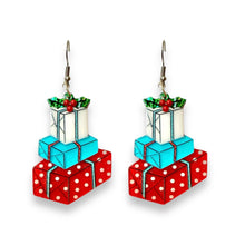 Load image into Gallery viewer, Christmas Happy Mail Brooch by 50's Vintage Dame x Lipstick &amp; Chrome