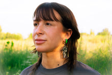Load image into Gallery viewer, "I'm an Autumn" Titanium Hoop Earrings