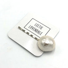 Load image into Gallery viewer, Cotton Pearl Hairpin