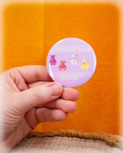 Load image into Gallery viewer, "Collecting Diagnoses" Beanie Babies Pinback Button
