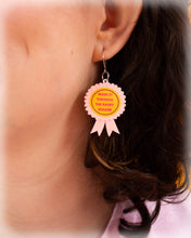 Load image into Gallery viewer, "Made it Through the Rainy Season" Medal Earrings