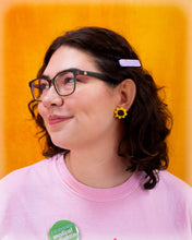 Load image into Gallery viewer, Hidden Disabilities Beaded Sunflower Earrings