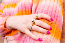 Load image into Gallery viewer, Chunky Heart Titanium Ring