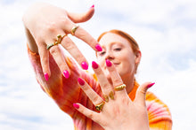 Load image into Gallery viewer, Angels Watching Over You-Titanium Ring