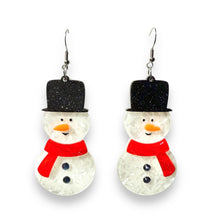 Load image into Gallery viewer, Frosty Friends Earrings by Lipstick &amp; Chrome