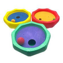 Load image into Gallery viewer, **Pre-order (Ships in 2-3 Weeks)**6-Piece Rolling Discs Set for Stepping Stones – Includes 6 Wooden Balls in Varying Sizes
