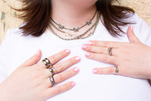 Load image into Gallery viewer, Twisted Chain-Titanium Necklace