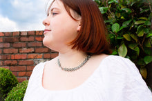 Load image into Gallery viewer, Chunky Titanium Statement Necklace