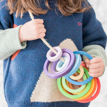 Load image into Gallery viewer, 24-Piece Rainbow Nesting Rings