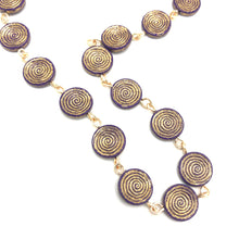 Load image into Gallery viewer, Spiral Etched Amelia Necklace