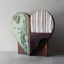 Load image into Gallery viewer, Reclaimed Wooden Heart Emojis