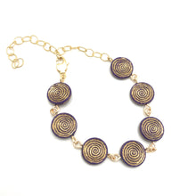 Load image into Gallery viewer, Spiral Etched Betsy Bracelet