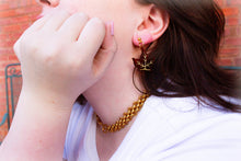 Load image into Gallery viewer, Chunky Titanium Statement Necklace