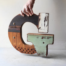 Load image into Gallery viewer, Reclaimed Wooden Letters