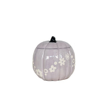 Load image into Gallery viewer, Crazy Daisy Pumpkin Jars in Light Lavender