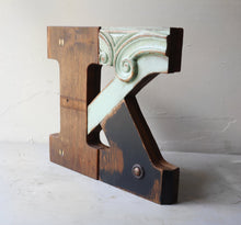 Load image into Gallery viewer, Reclaimed Wooden Letters