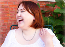 Load image into Gallery viewer, Twisted Chain-Titanium Necklace